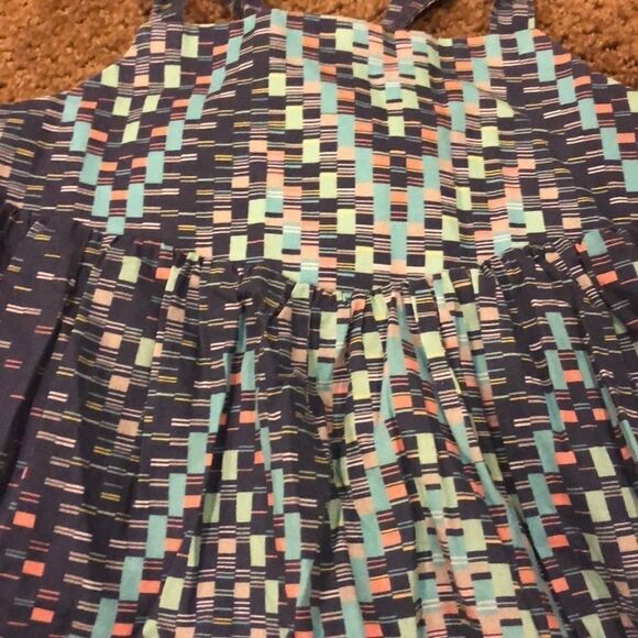 Anthem of the Ants Blue Colored Blocks Sundress - Picture 2 of 6